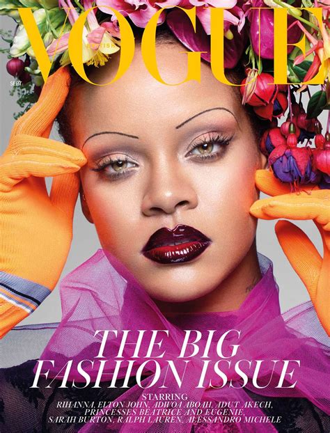 Rihanna Covers The September 2018 Issue Of British Vogue Rihanna
