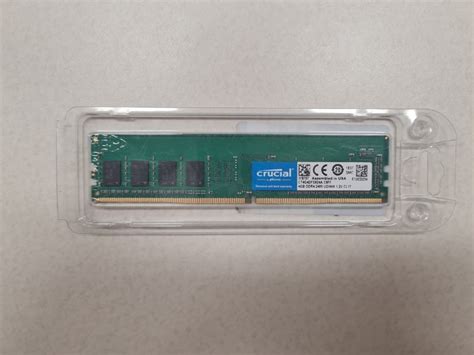 Crucial Pomnilnik RAM DDR4 4GB 2400MT S CT4G4DFS824A