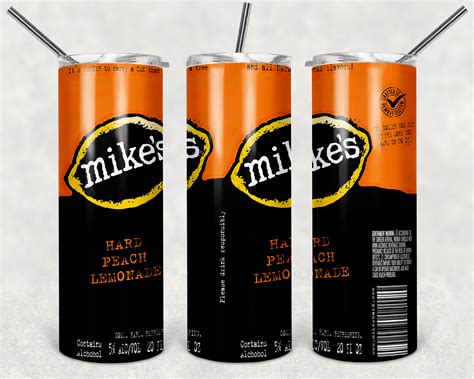 Mikes Hard Lemonade Tumbler Wrap Design Jpeg And Png Subli Inspire Uplift