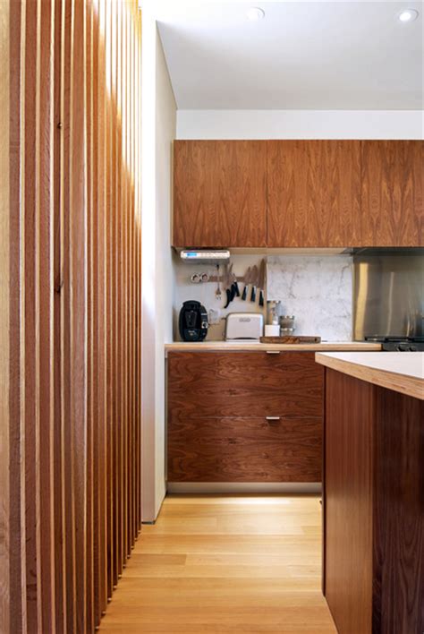 Tommi parzinger custom display cabinet. Walnut Kitchen Cabinets - Modern - Kitchen - Toronto - by ...