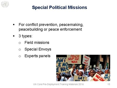 module 1 an overview of united nations peacekeeping