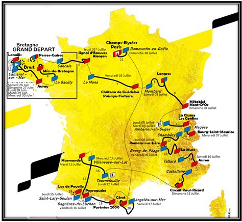 The 2021 tour de france route might only feature three summit finishes, but there's no shortage of climbing. Concours Tour de France 2021 - Page 23 - Le laboratoire à parcours - Le Gruppetto - Forum de ...