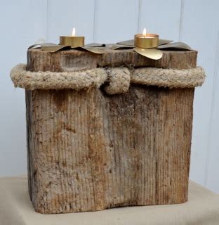 Our candles & holders category offers a great selection of hurricane candleholders and more. Sea Driftwood Candle Holders created In Yorkshire, Uk from ...
