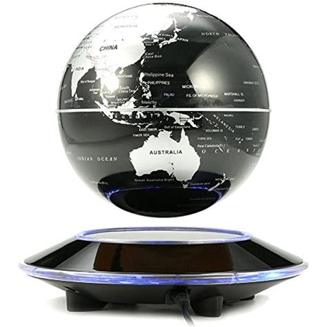 Anti Gravity Magnetic Floating Globe World Map With Led Light Map
