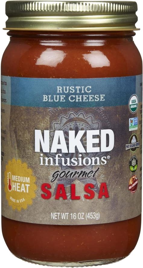 Amazon Com Naked Infusions Organic Gourmet Salsa Rustic Blue Cheese My XXX Hot Girl