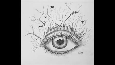 How To Draw An Eye Eye Sketch Abstract Eye Drawing Realistic Eye