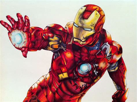 Iron Man Drawn By Greg Kuhl Amazing Artist Iron Man Drawing Artist