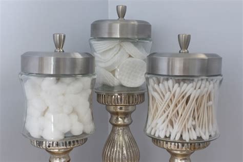 Centerpiece on your dining room table. 18 Lovely Apothecary Jar Ideas • The Budget Decorator