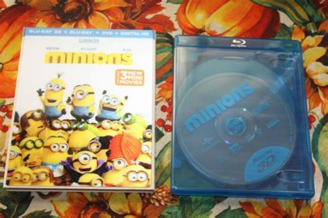 Minions 3 Disc Pack Blu Ray 3d Dvd Digital Copy Ebay