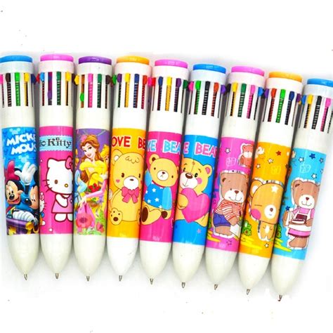 Multi Function 12 Color Ballpoint Pen Multi Color Pen Function Pen For
