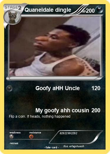 Pokémon Quaneldale Dingle Goofy Ahh Uncle My Pokemon Card