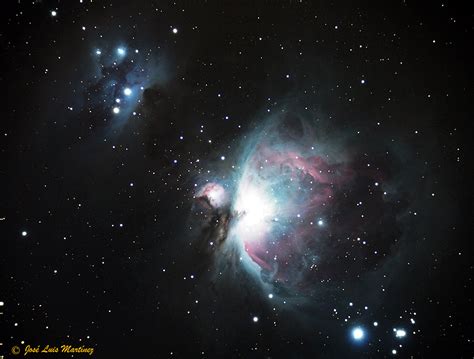 NGC 1977 NGC 1975 Y NGC 1973 La Nebulosa Del Hombre Corriendo