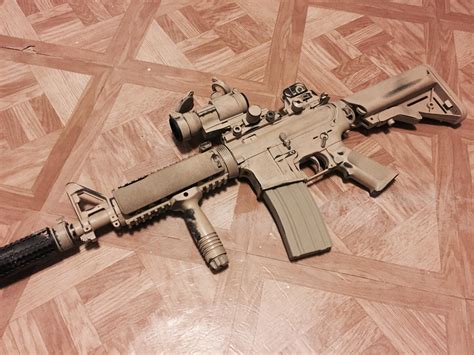 Airsoft Mk18 Build Mk18 Mod0 On Top And Vfc Airsoft Mk18 Mod0 The