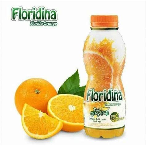 Jual Floridina Orange Pulp Minuman Botol 350ml Shopee Indonesia