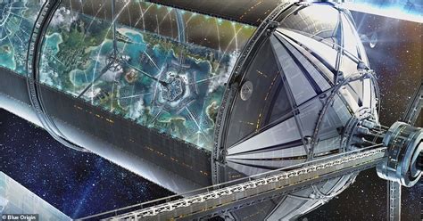 Bezos Vision Of Space Colonies That Could House A Trillion People