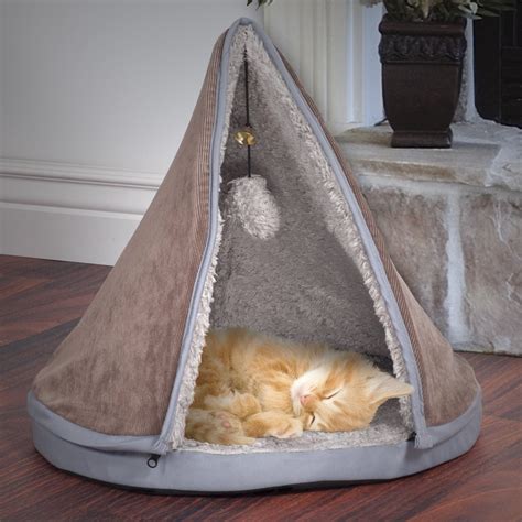Fun Cat Teepee Bed Playhouse Ideas Spiffy Pet Products