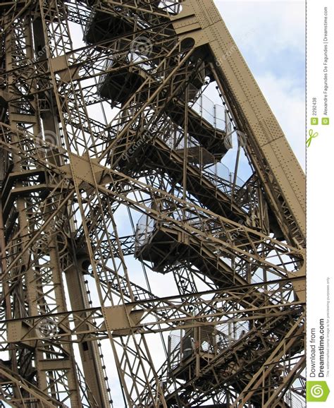 Eiffel Tower Stairs Stock Photo Image Of Tourist French 2292438