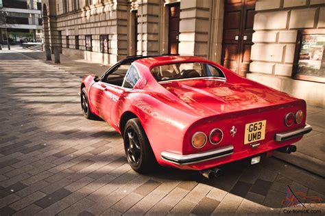 V8 twin turbo , nearly as quick as a 458, perfect gt car for touring, coupe / convertible, 2+2 seating. Ferrari Dino 246GT Open-topped Kit Car. Such a Beautiful Vintage Vehicle