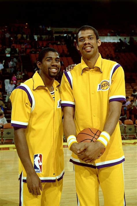 Magic Johnson & Kareem Abdul-Jabbar #Lakers | NBA Batman & Robin