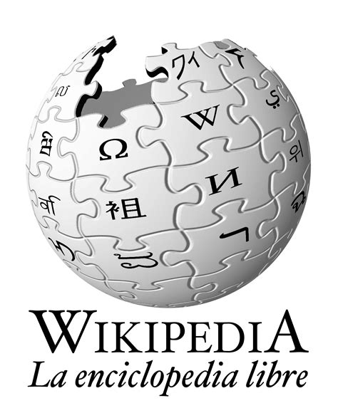 Archivowikipedia Es Logo Black On Whitepng Wikipedia La