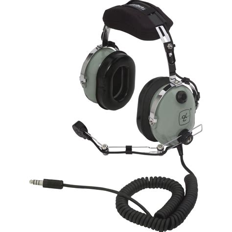 David Clark H10 56 Passive Helicopter Pilot Headset With Free Headset Case