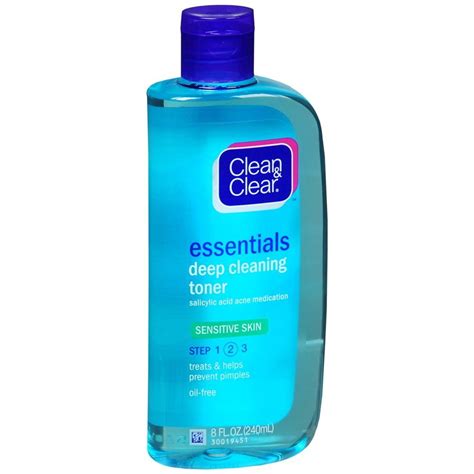Essentials Deep Cleaning Toner Sensitive Skin Essentials Deep