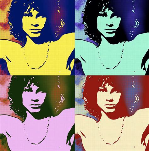 Jim Morrison Painting Jim Morrison The Doors Pop Art Metal Painting