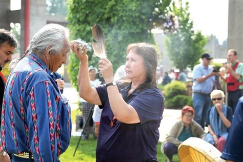 Smudging Ceremony Held Daily For Evacuees Prince George Citizen