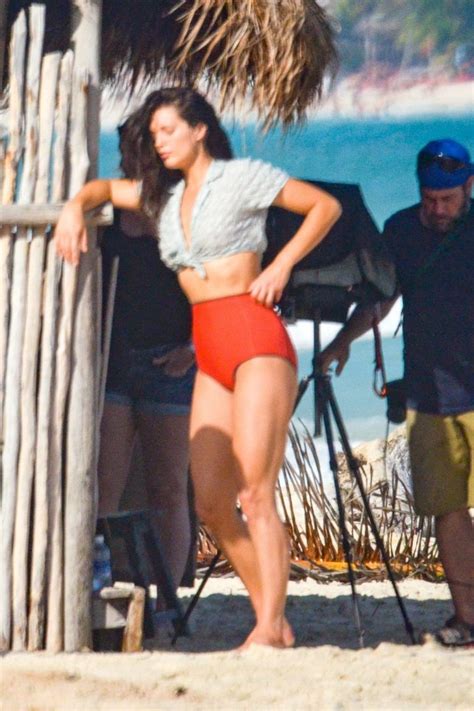Emily Didonato Goes Topless For A Beachside Shoot In Tulum Photos