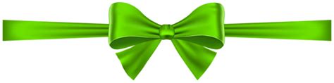 Green Bow With Ribbon Clipart Image Gallery Yopriceville High