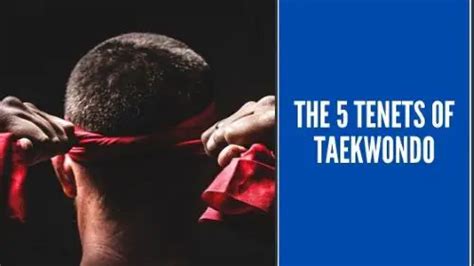 The 5 Taekwondo Tenets That Students Must Know