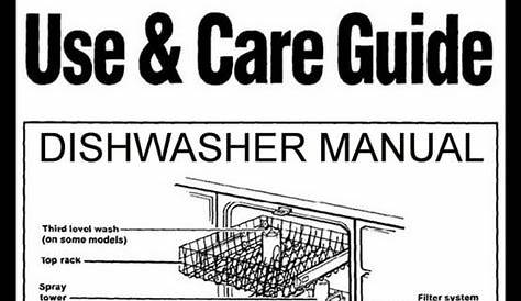 Old Whirlpool Dishwasher Manuals