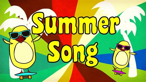Car rides are one of the best times to listen to english music. Summer Song for Kids | The Singing Walrus - YouTube