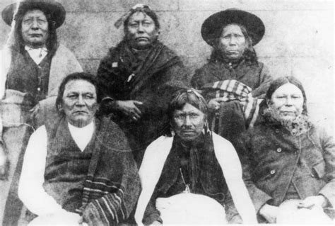 Comanche Men Including Tabananica Aka Sound Of The Sun Aka Hears The Sun Rise Sitting On The
