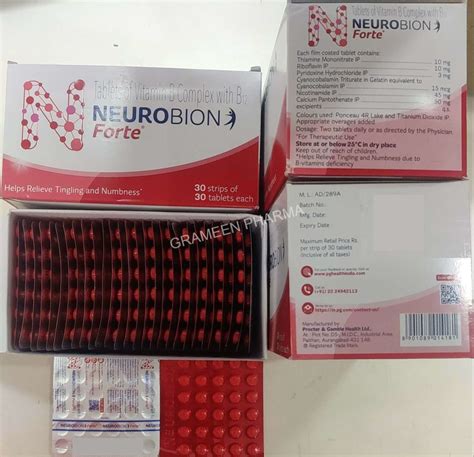 neurobion vitamin b complex forte tablets at rs 48 stripe opera house mumbai id