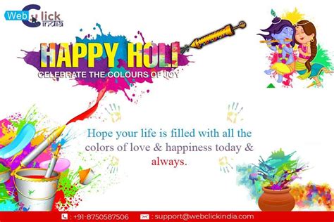 Wishing You A Very Happyholi Happy Holi All The Colors Colours