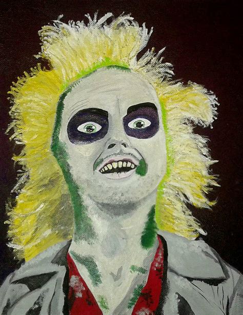 Beetlejuice Painting By Kelli Young