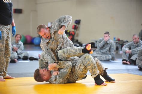 101st Soldiers Grapple In Combatives Level 3 Training Article The