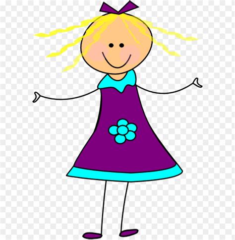 Clipart Smiling Girl