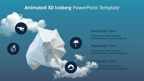 Animated 3d Iceberg Powerpoint Template Slidemodel