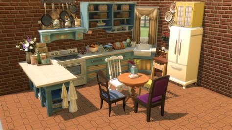 I Made Monicas Kitchen With The New Country Kitchen Kit Rsims4
