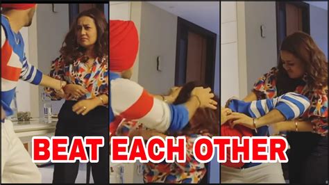 Shocking Footage Leaked Neha Kakkar And Hubby Rohanpreet Caught On Camera Fighting And Physically
