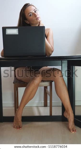Sexy Legs Under Table Stock Photo 1118776034 Shutterstock