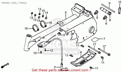 £5 each online or download your honda manual here for free!! Honda Atc70 1983 (d) Usa Frame / Coil / Tools - schematic partsfiche