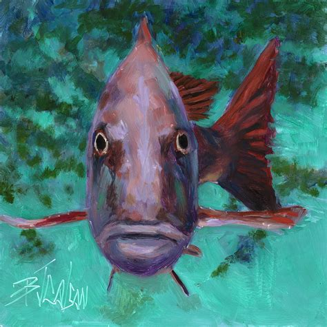 Theres Something Fishy Going On Here Painting By Billie Colson Pixels
