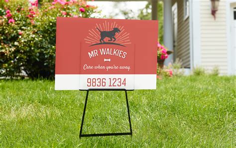 Corflute Sign Stands Lawn Sign Stands