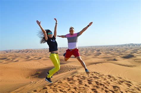 Pickup and drop off by land cruiser riding the sand dunes. Morning Desert Safari in Red Sand Dunes with Camel Ride