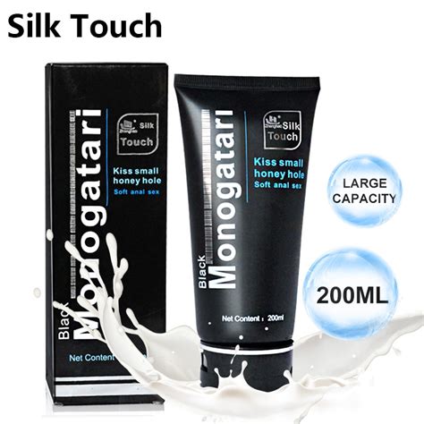 silk touch 200ml authentic water based anal sex lubricants body massage oil strong sex lube for