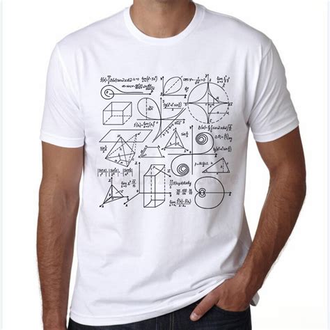 Leoman New Arrivals Fashion Math Design T Shirt Mens Hipster Funny Math