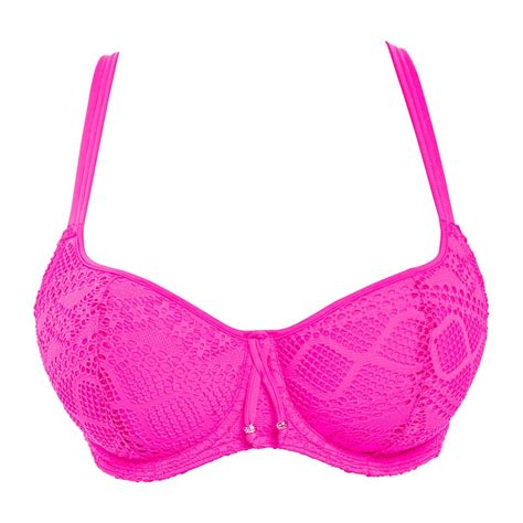 Freya Sundance Underwired Bikini Top Hot Pink Bikini Tops